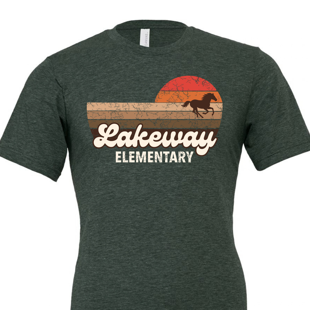 Lakeway Elem Sunset Unisex Tee