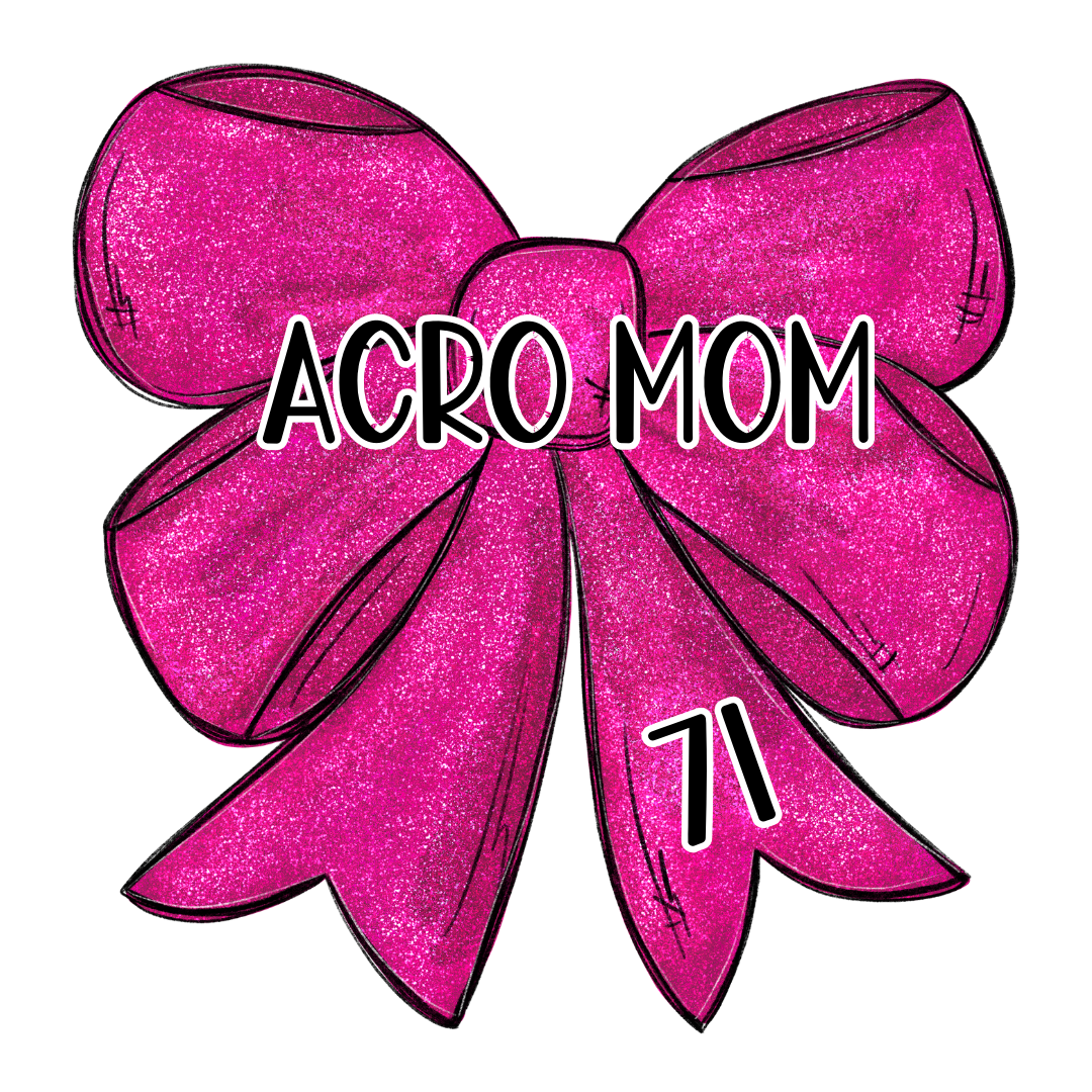Acrylic Bow Keychain - EAA ONLY