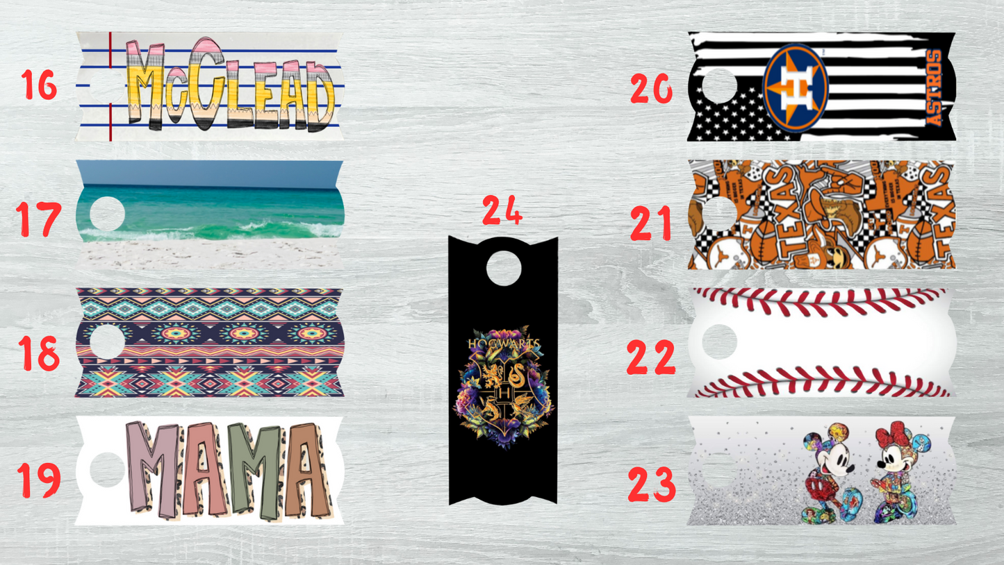 Personalized Tumbler Tags