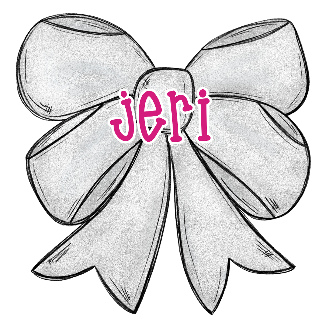 Acrylic Bow Bag Tag - EAA ONLY