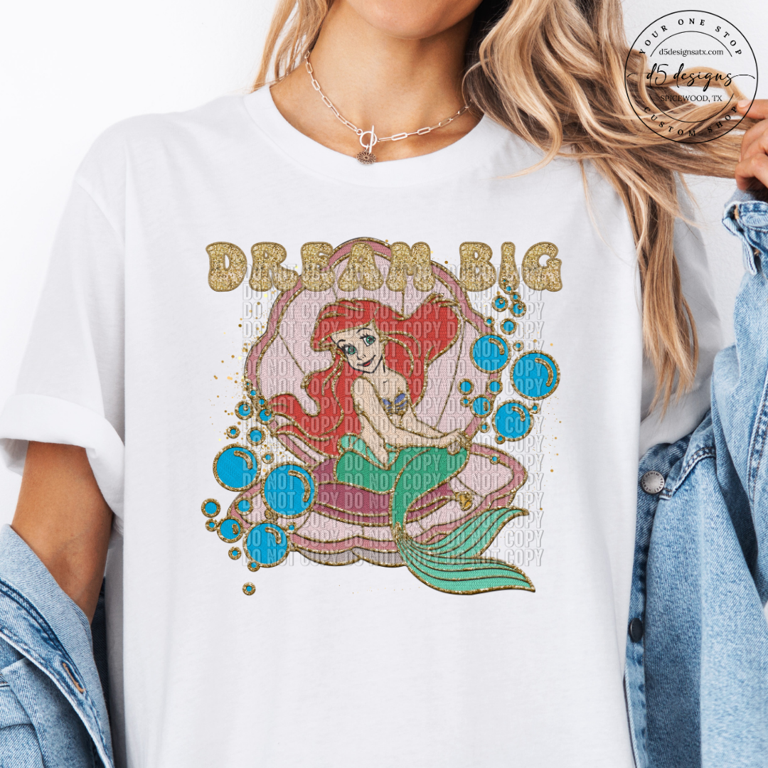 Dream Big DTF Transfer