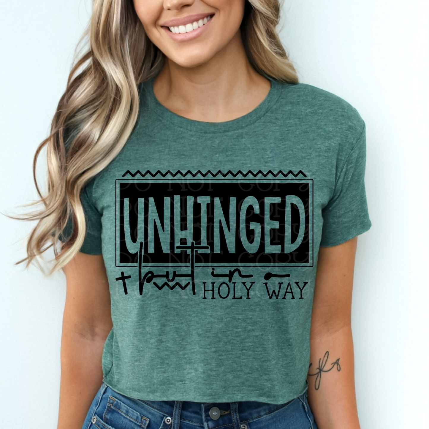 Unhinged but in the Holy Way