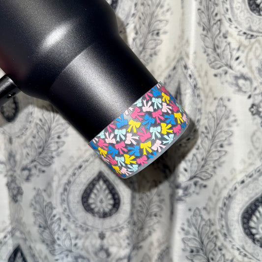 Colorful Bow Tumbler Boot