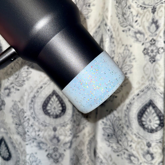 Transparent Sequin Tumbler Boot