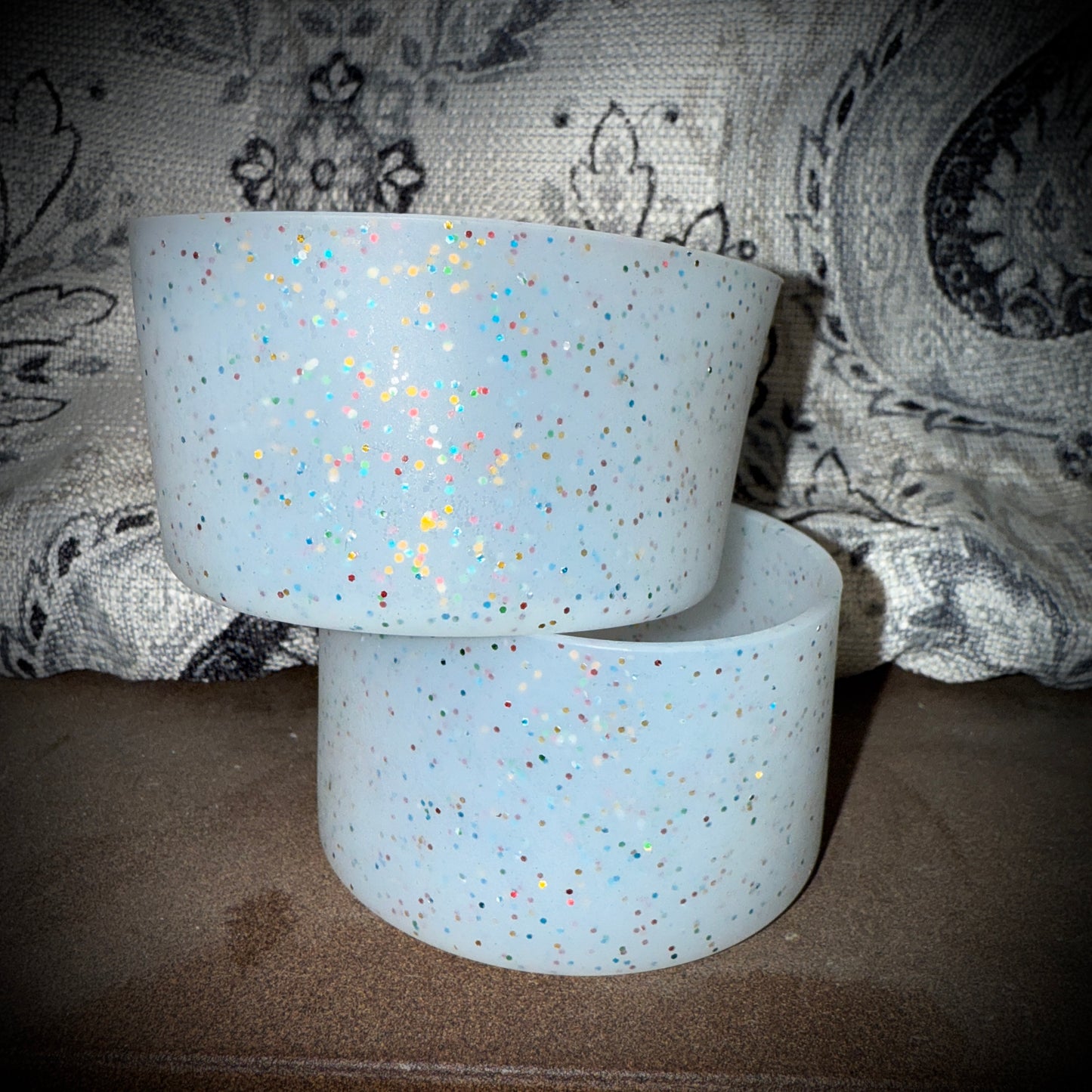 Transparent Sequin Tumbler Boot