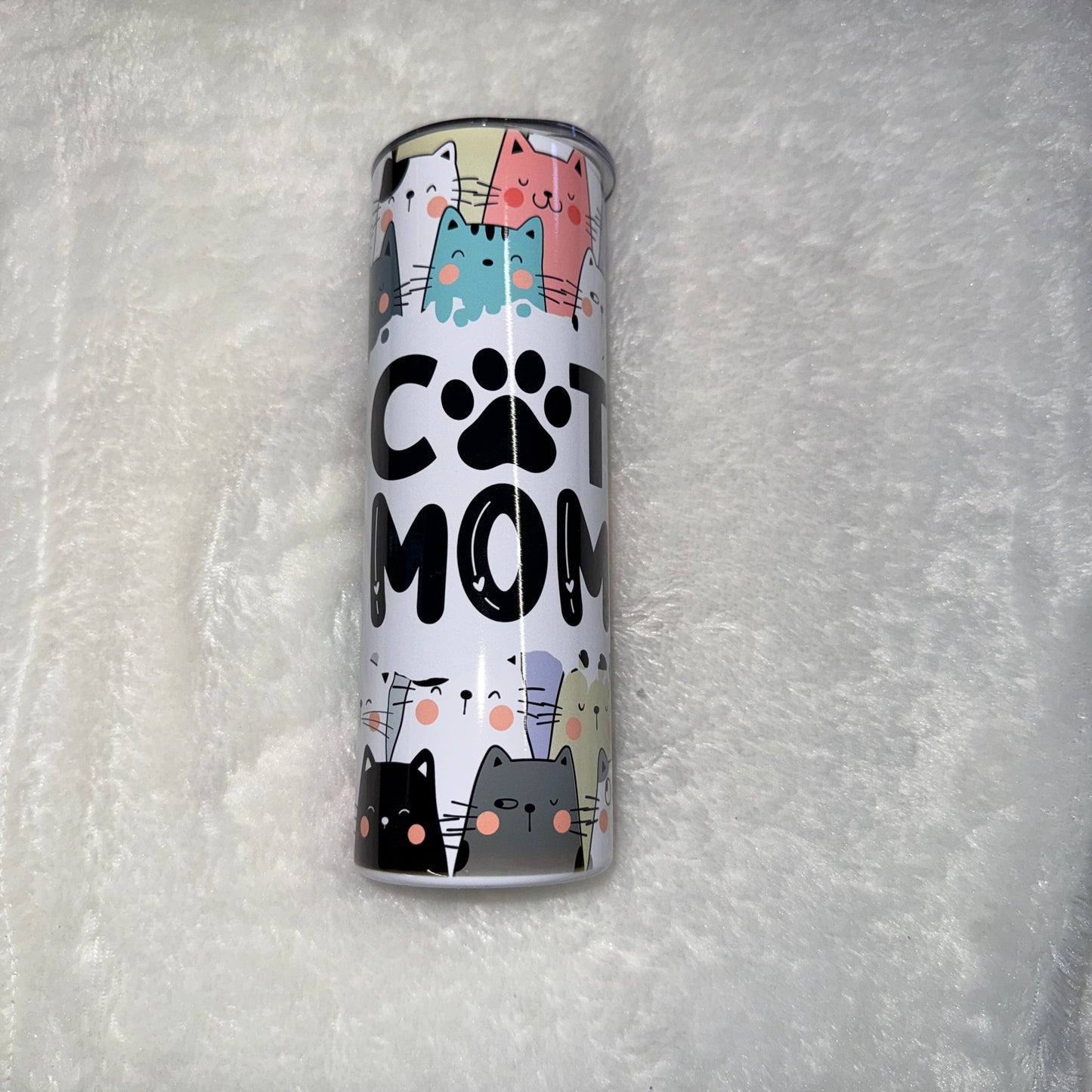 Cat Mom Tumbler