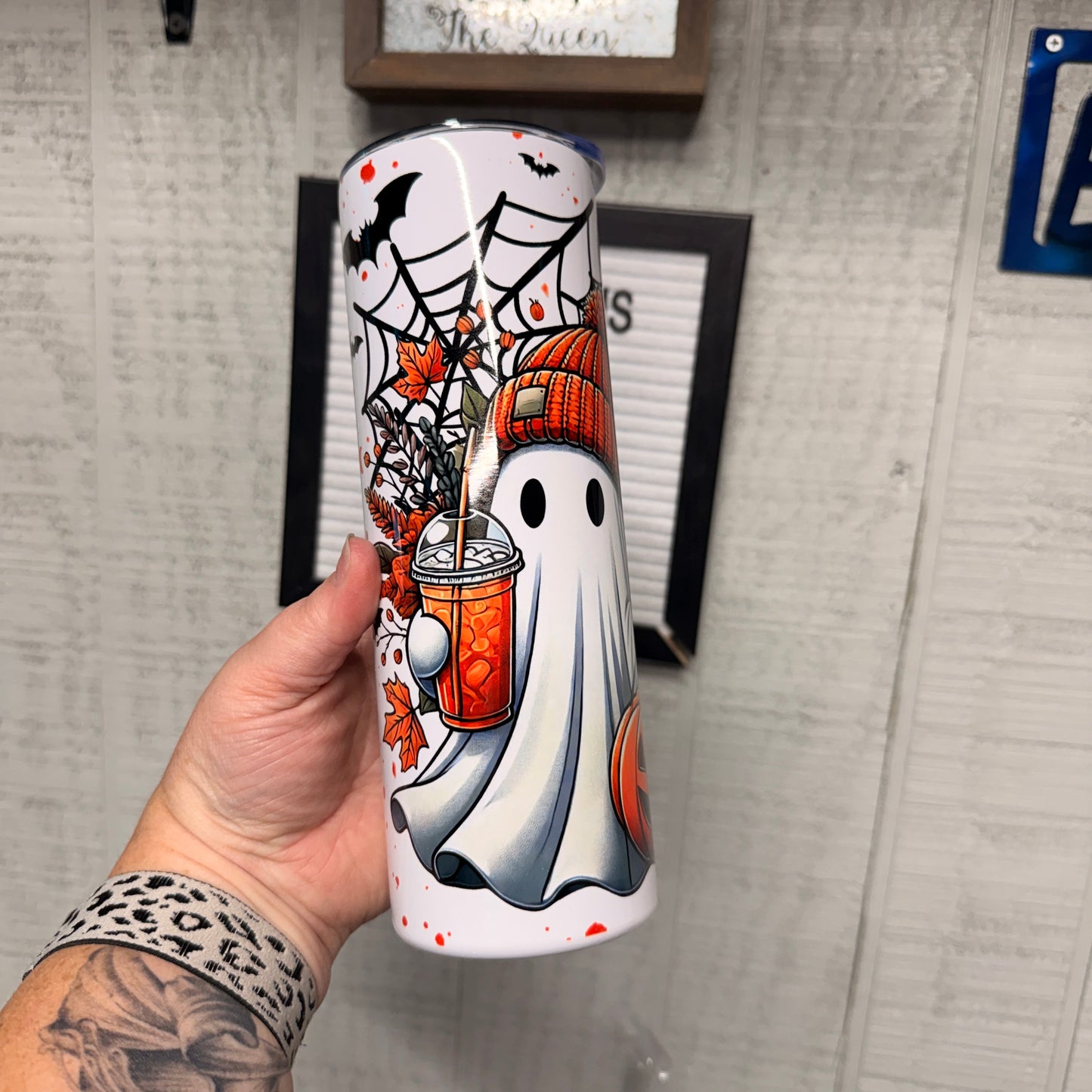 Ghost & Coffee Tumbler