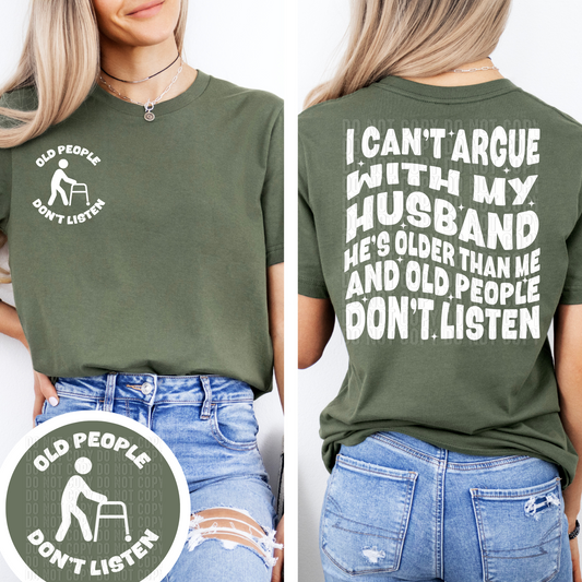 Old People Don't Listen