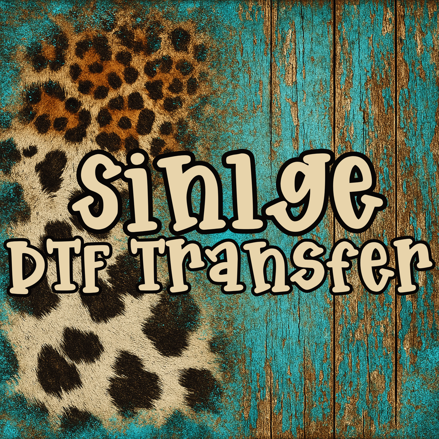 Single DTF Transfer (Upload Mockup/Image)