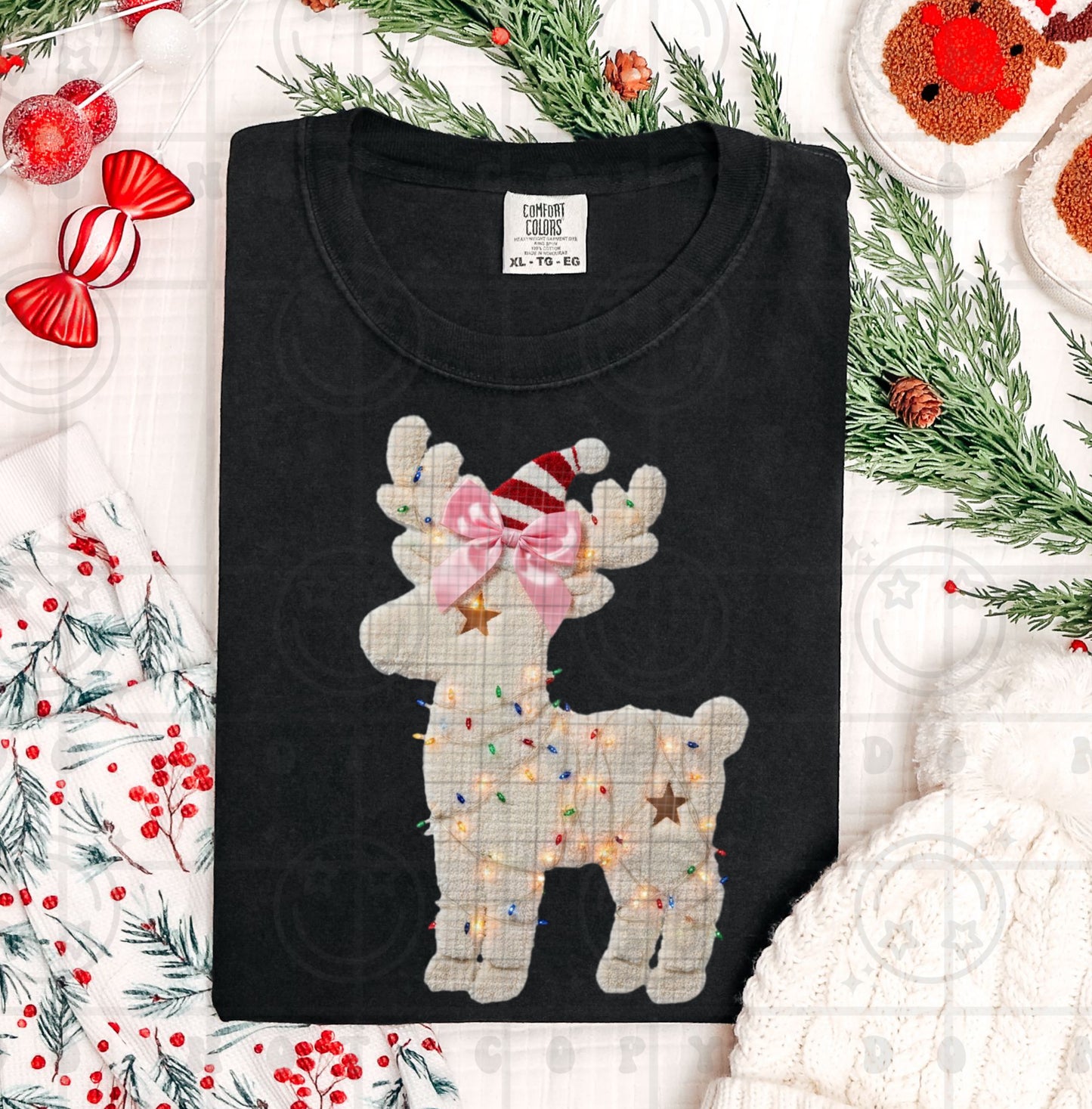 Christmas Reindeer with Lights