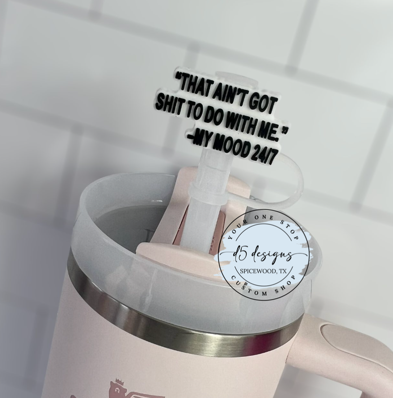 That aint got s**t to do with me Straw Topper