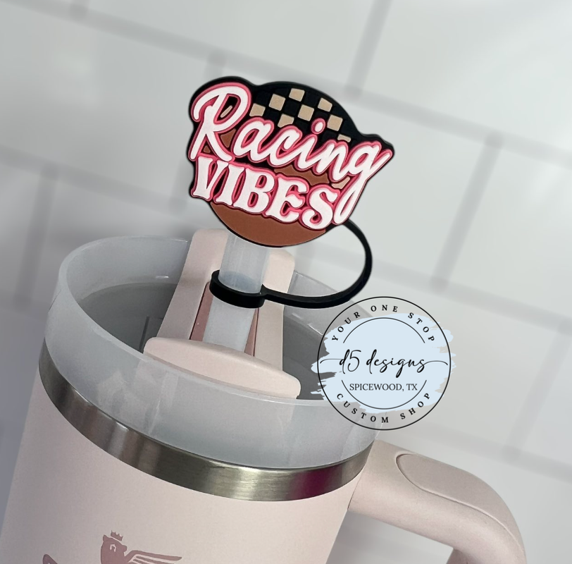 Racing Vibes Straw Topper