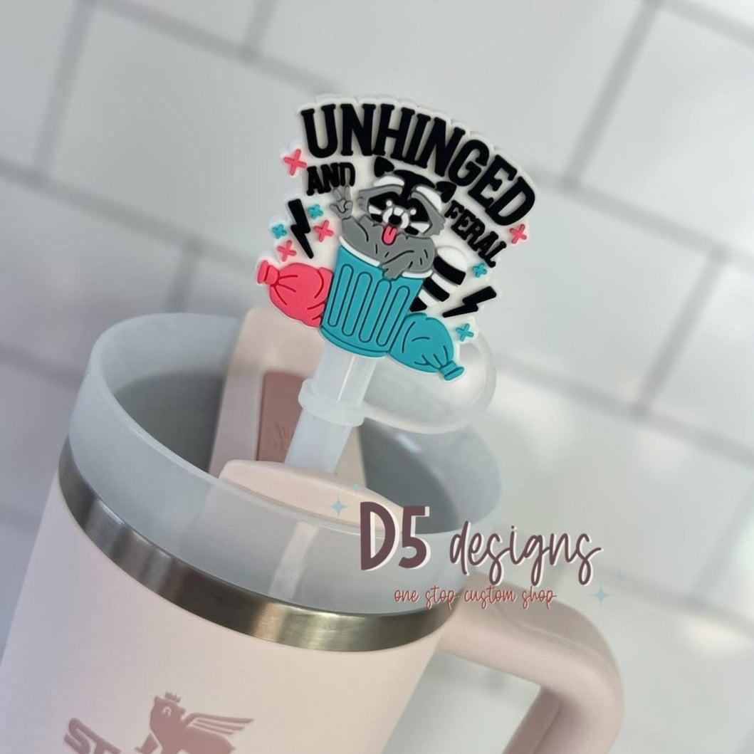 Unhinged and Feral Straw Topper