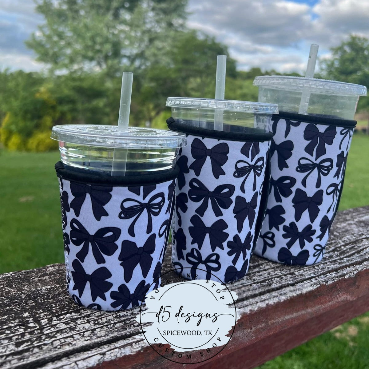 Iced Coffee Koozies with Handle
