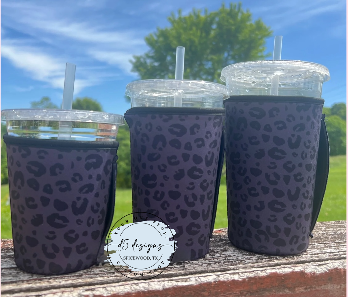 Iced Coffee Koozies with Handle