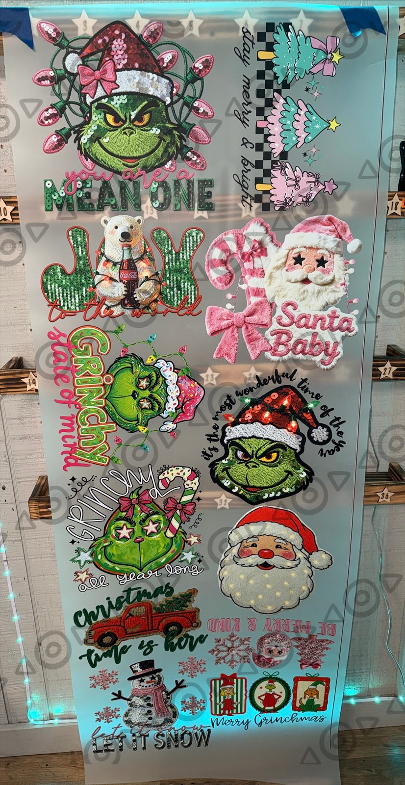 Christmas Gang Sheet