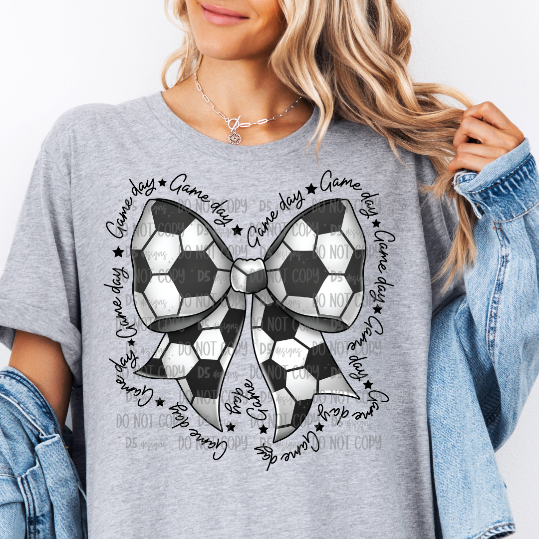 Soccer Ball Bow