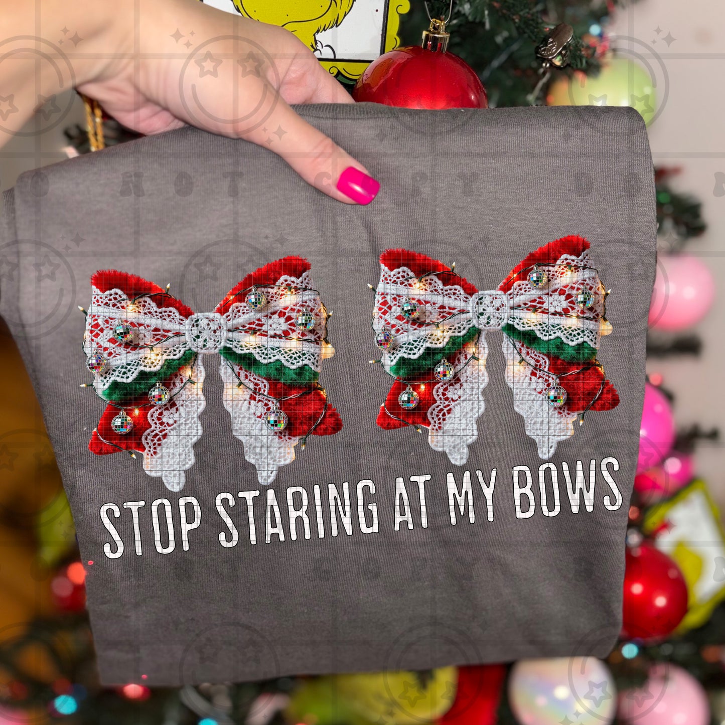 Stop Staring at my Bows