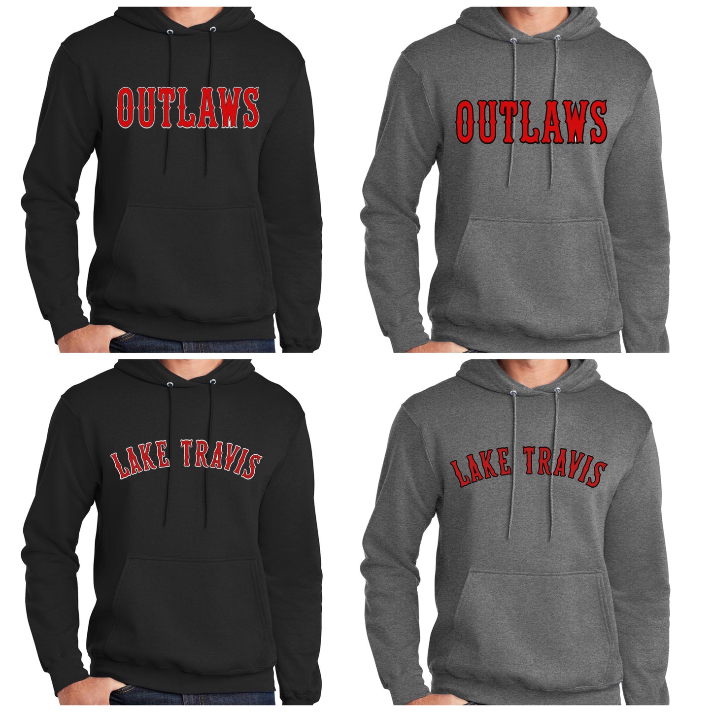 Lake Travis / Outlaws UNISEX Hoodie