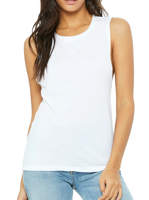 Lake Travis Ladies Flowy Muscle Tank