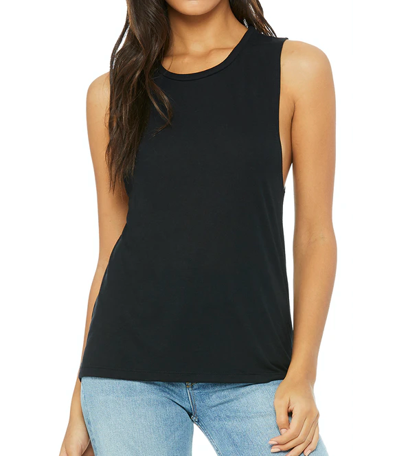 Lake Travis Ladies Flowy Muscle Tank