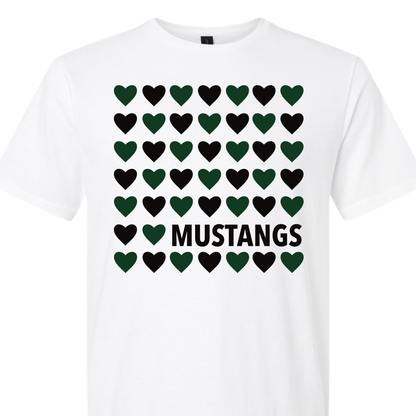 Heart Mustangs Unisex Tee
