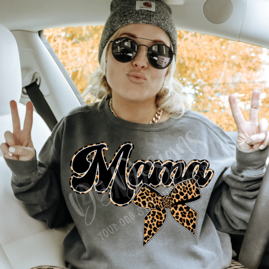 mama Leopard Bow