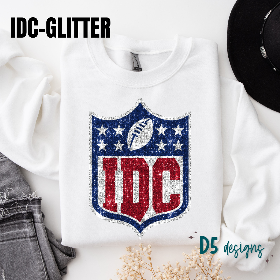 IDC - Faux Glitter DTF Transfer