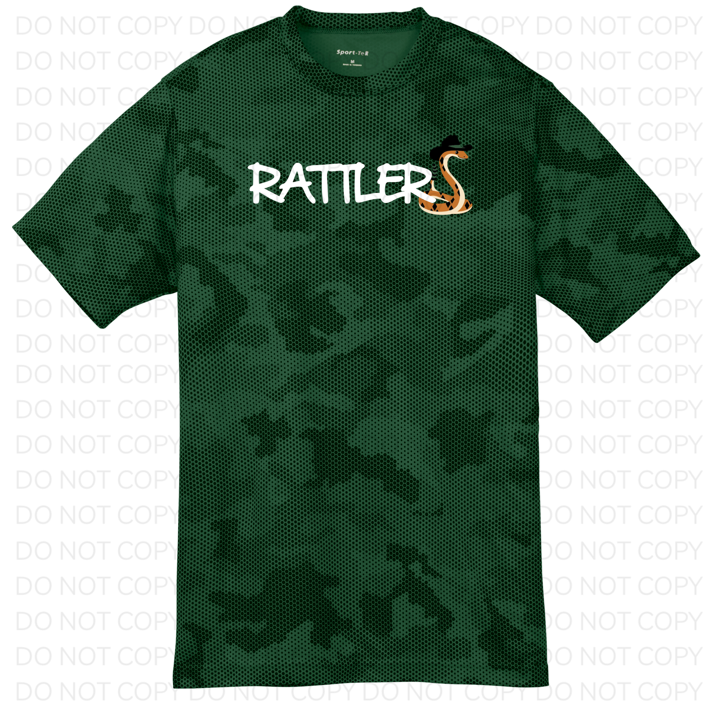 rattlerS Camo DriFit Tee