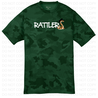 rattlerS Camo DriFit Tee