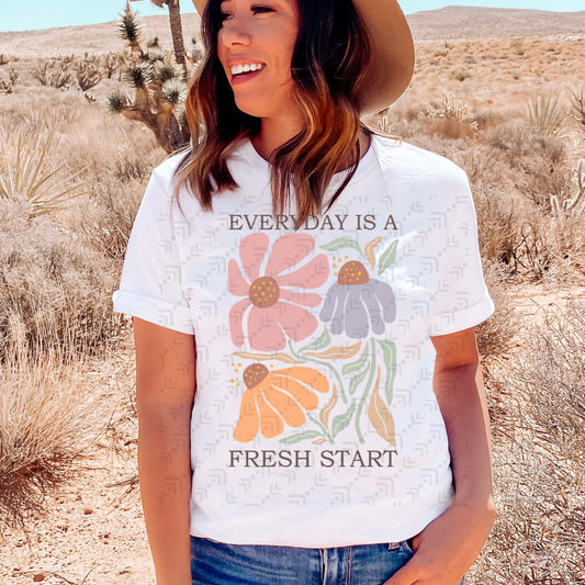 Everyday Is A Fresh Start *Discount Codes can NOT be used on Tuesday Tee Time*