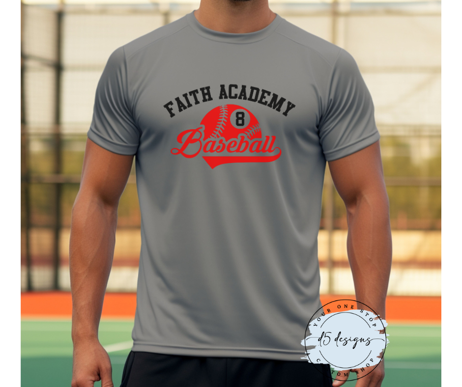 Faith Academy Baseball DriFit