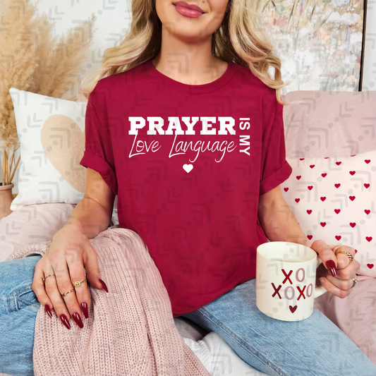 Prayer Is My Love Language DTF Transfer