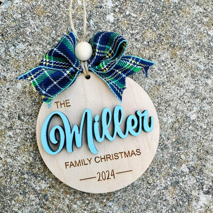 Family Name Ornament