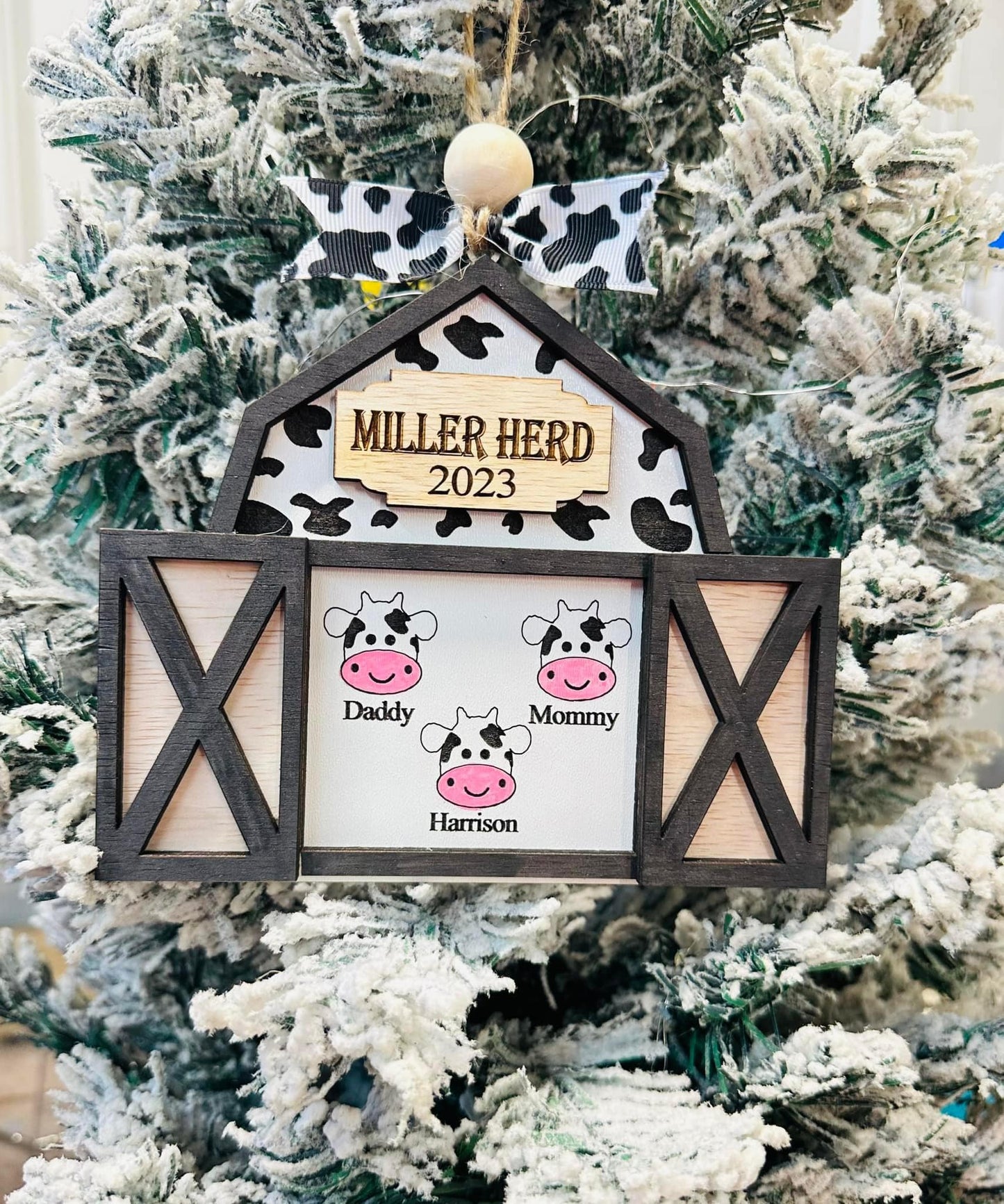 Barn Yard Family Ornament