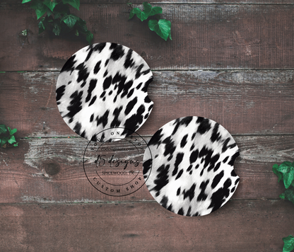 Animal Print Neoprene Car Coasters