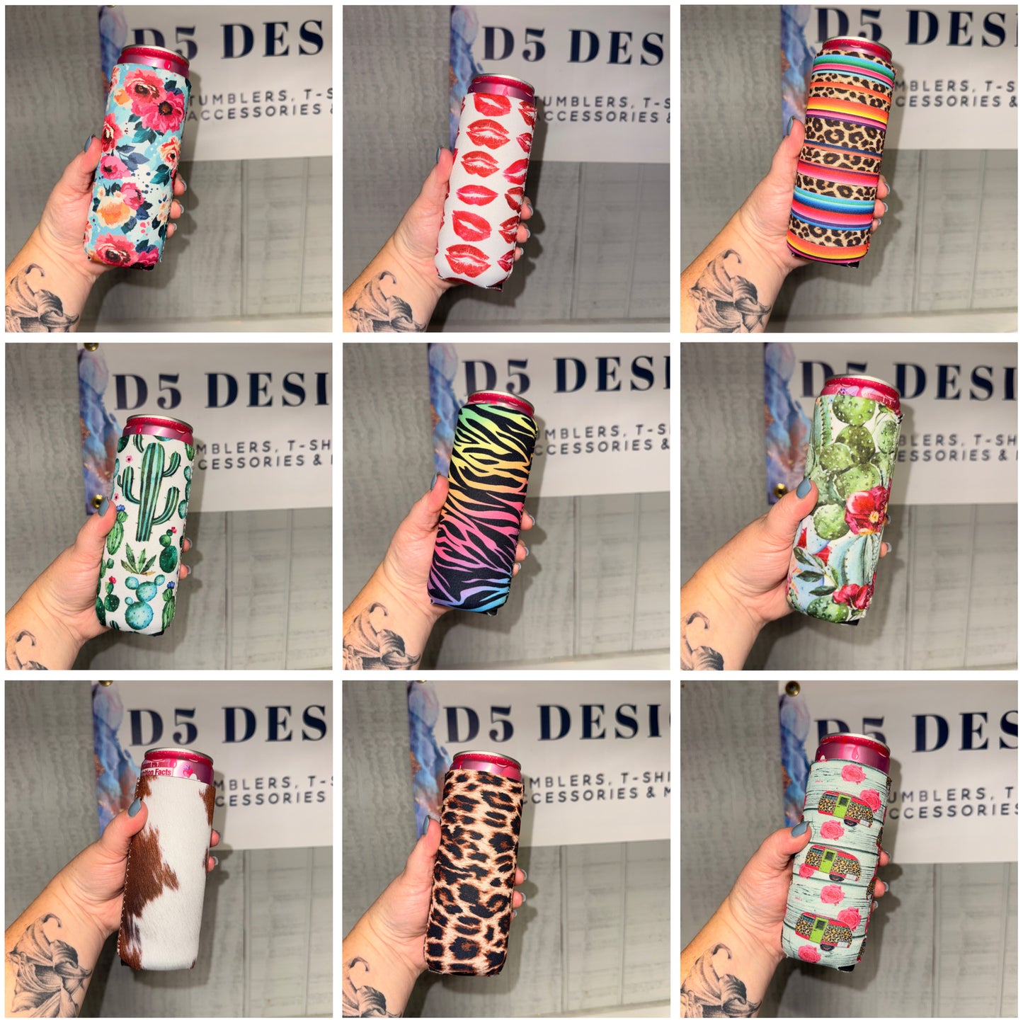 Skinny Neoprene Can Sleeve