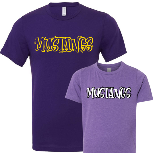 Mustangs YOUTH Tee