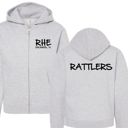 RHE Rattlers Zip Up Hoodie