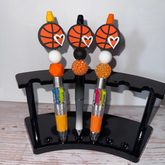 Basketball Beaded Pen