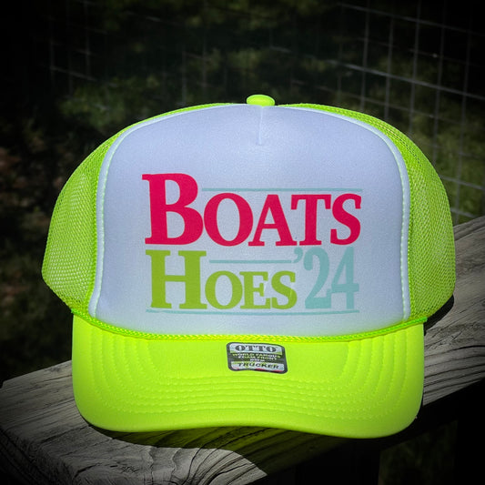 Boats Hoes 24 Foam Trucker Hat