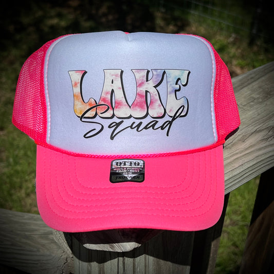 Lake Squad Foam Trucker Hat