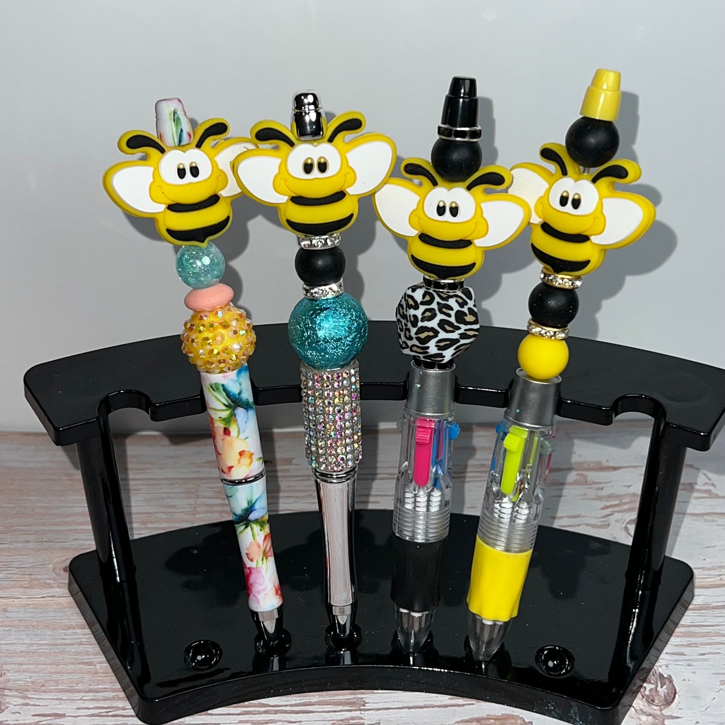 Bee Beaded Pens (2)