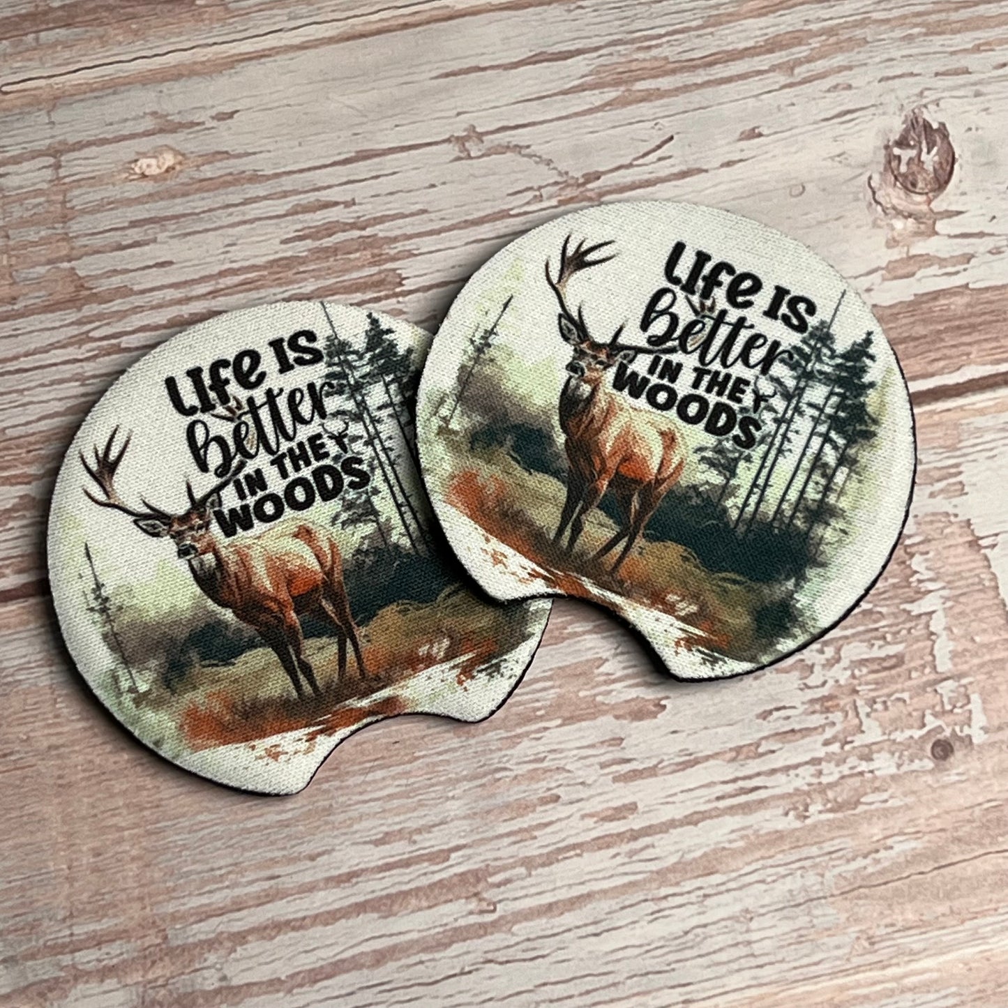 Life is Better Car Coasters