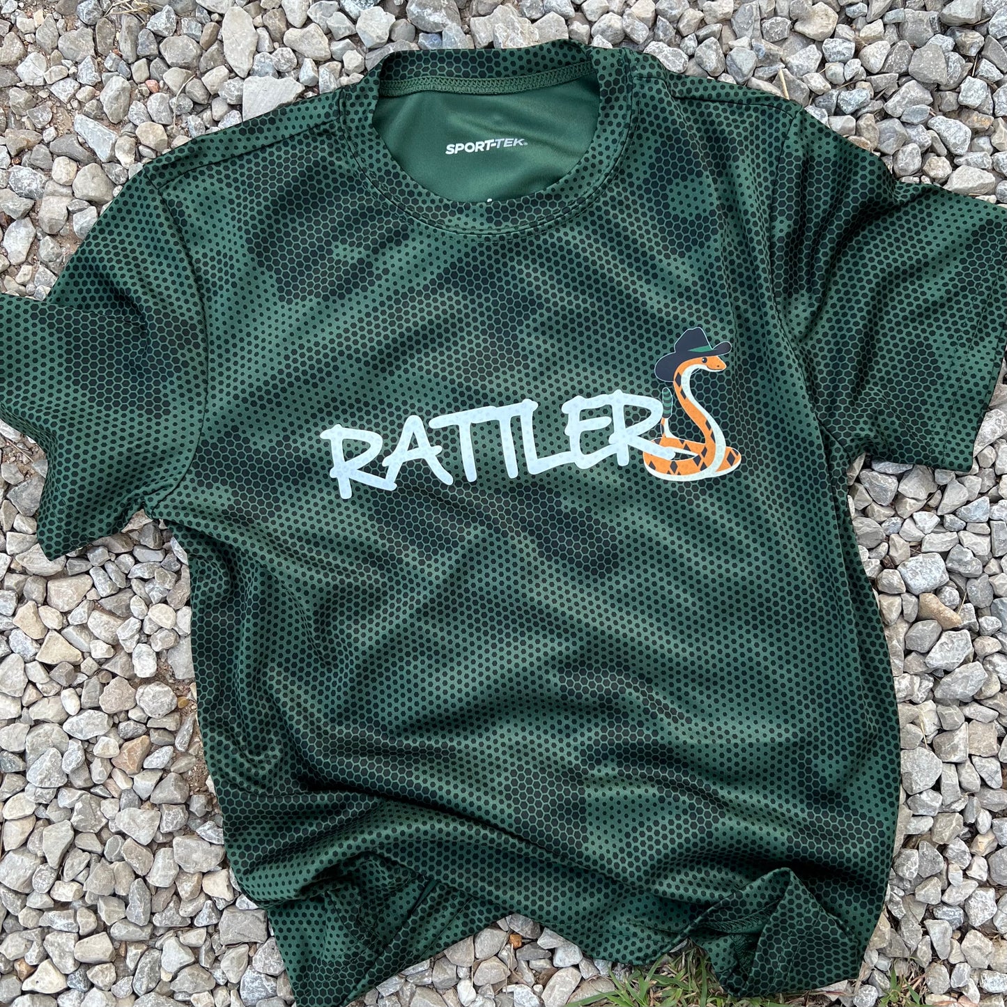 rattlerS Camo DriFit Tee