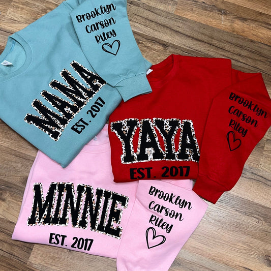 Mama Puff Sweatshirt (Customizable)