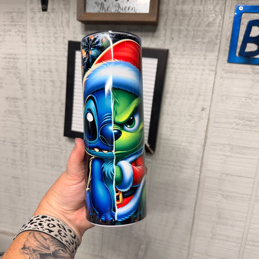 Blue & Green Guy Tumbler