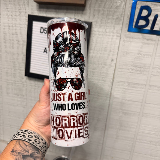 Horror Movies Holographic Tumbler