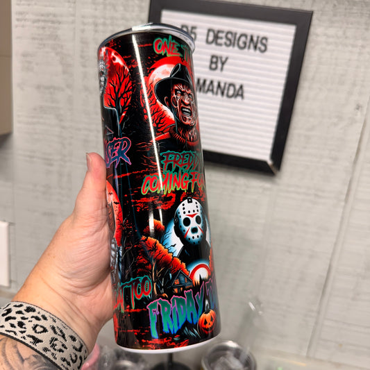 Guys of Halloween Tumbler