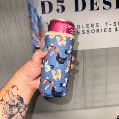 Skinny Neoprene Can Koozie